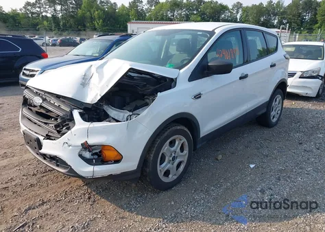 2017 Ford Escape S из США, поврежденный, VIN 1FMCU0F74HUA36666
